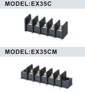 EX35C/EX35CM 8.25mm Barrier Strip Terminal Block